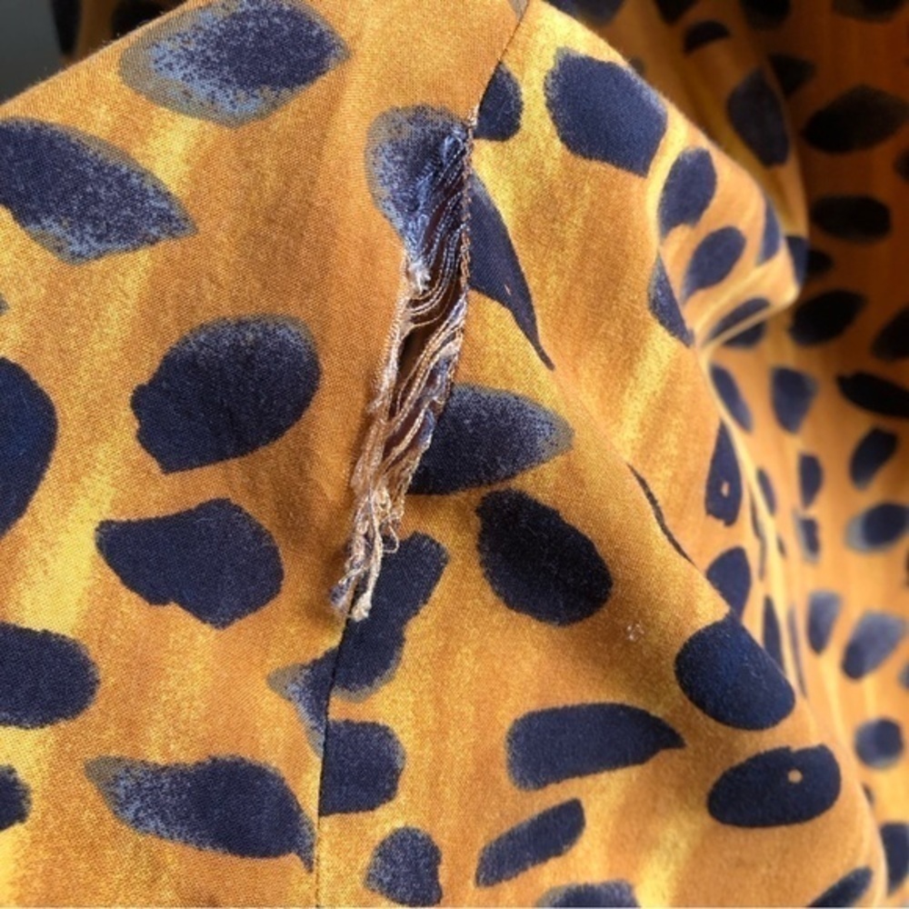 Anthropologie | porridge Vianne maxi animal print button front dress 6 - Picture 13 of 14